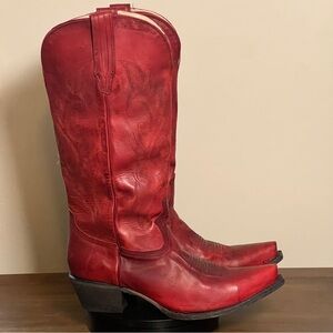 Freebird Woodland, Red. US 12, EUC Cowboy / Cowgirl boots